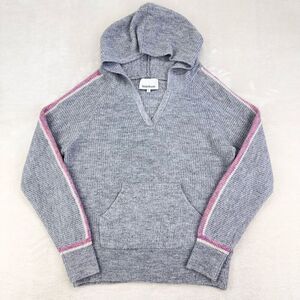 Heartloom Gray and Pink Knit Sweater